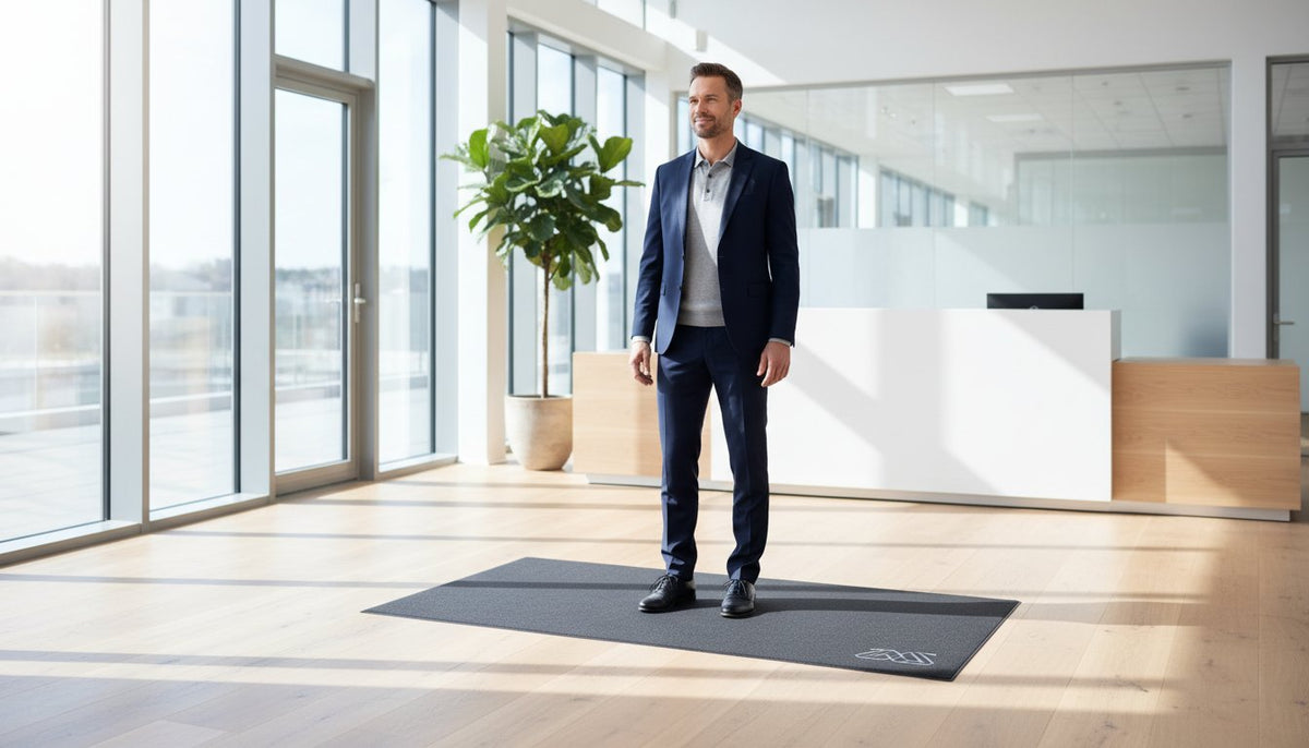 Arbejdsmåtte: Din ultimative guide til ergonomi og branding i 2026