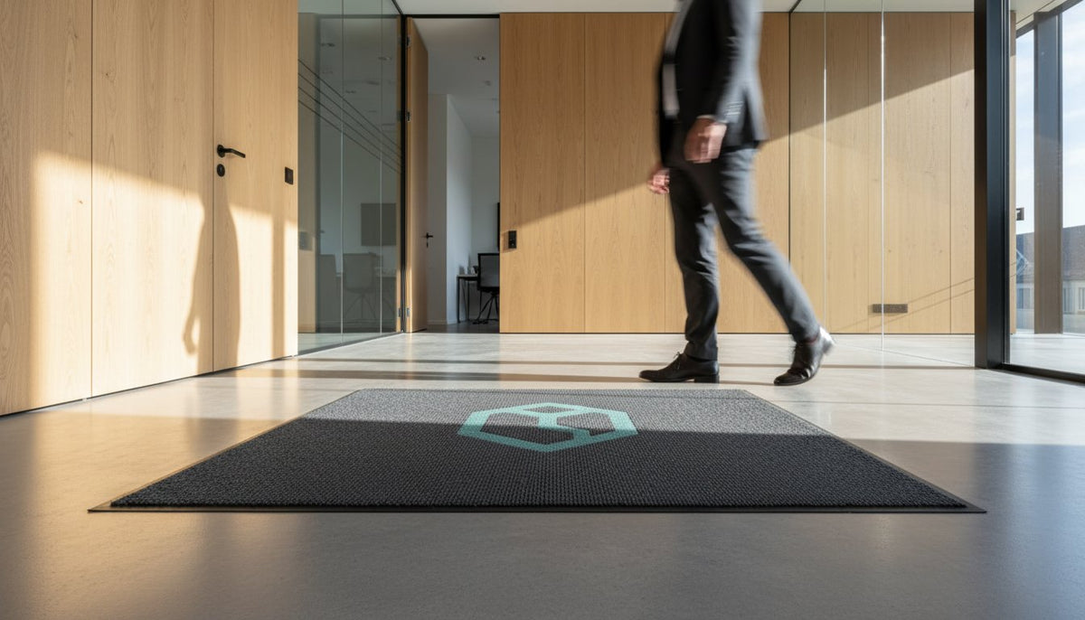 Logomåtte med tryk: Design dit professionelle førstehåndsindtryk i 2026