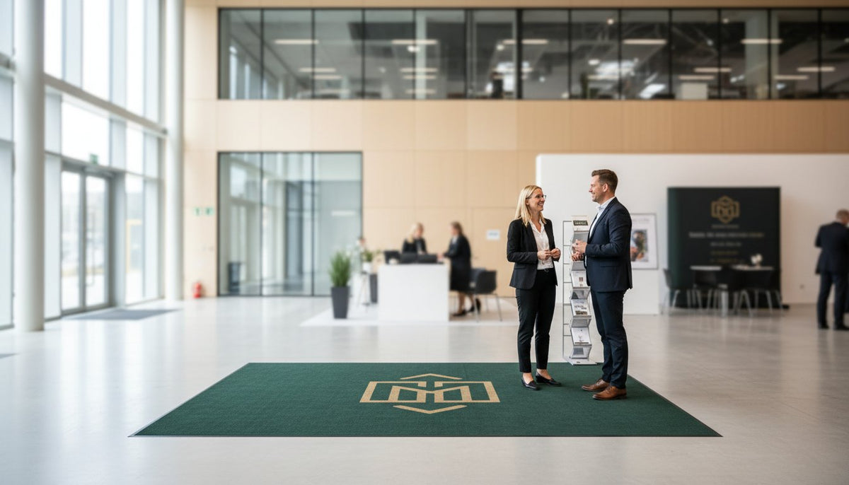 Messe måtter Aarhus: Den komplette guide til branding på gulvet i 2026