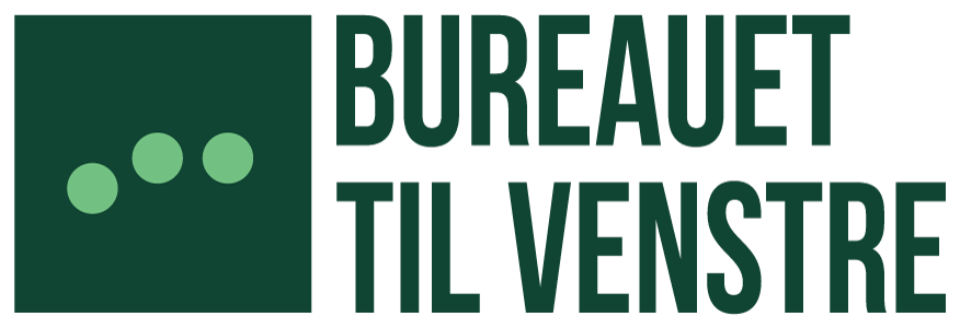 Bureauet til venstre
