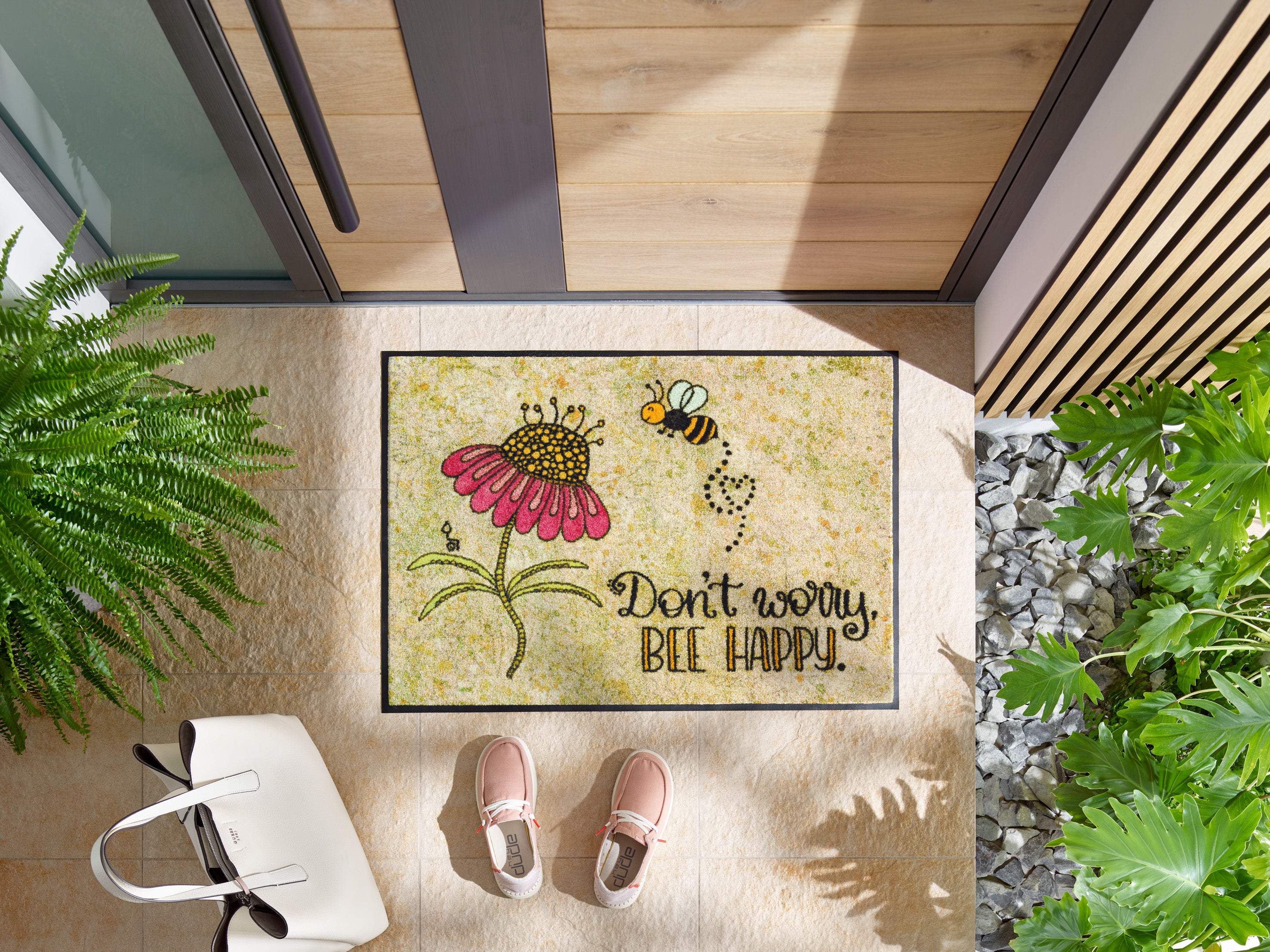 Bee Happy 60x85 cm