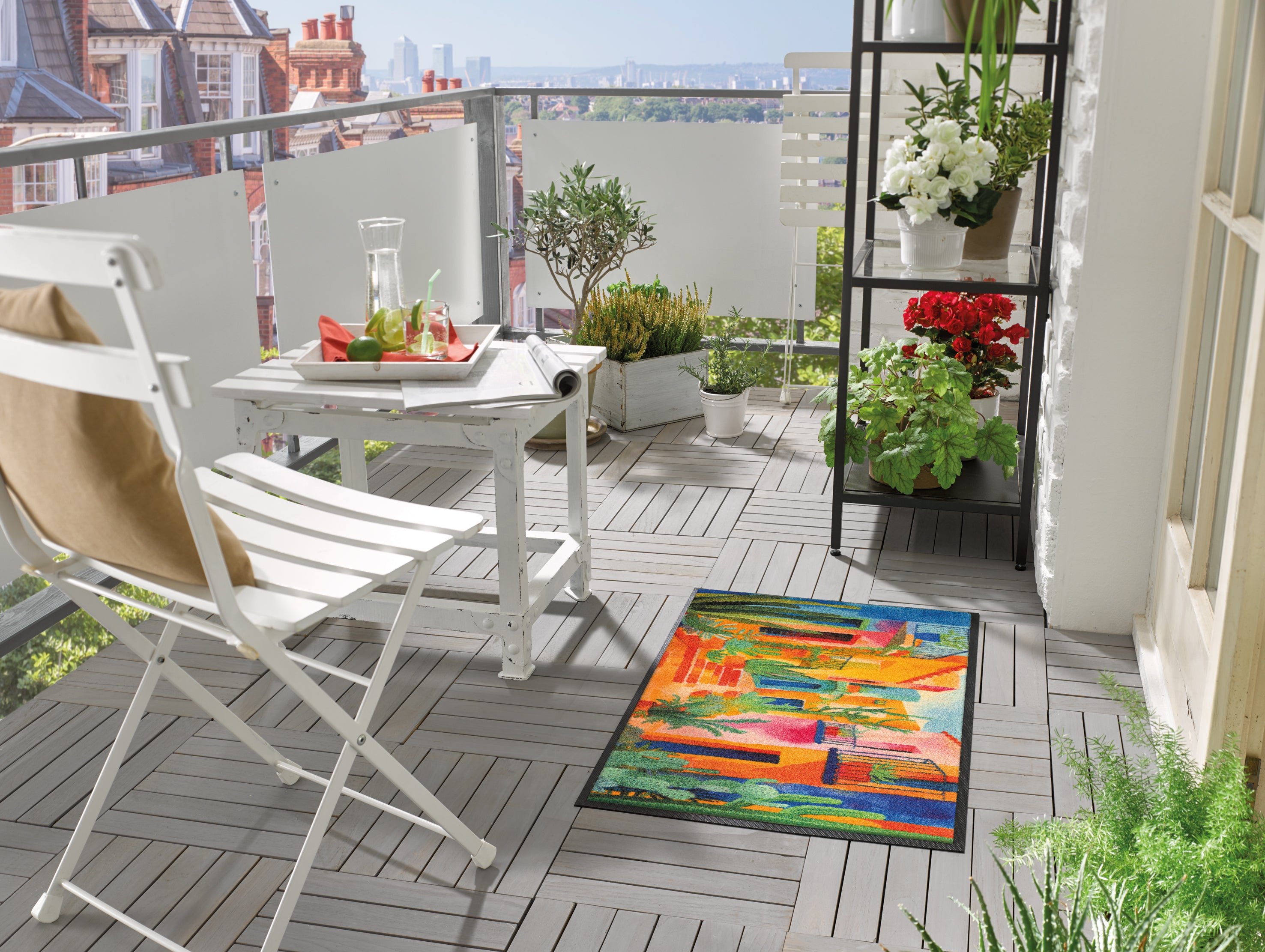 Casas de Colores 50x75 cm