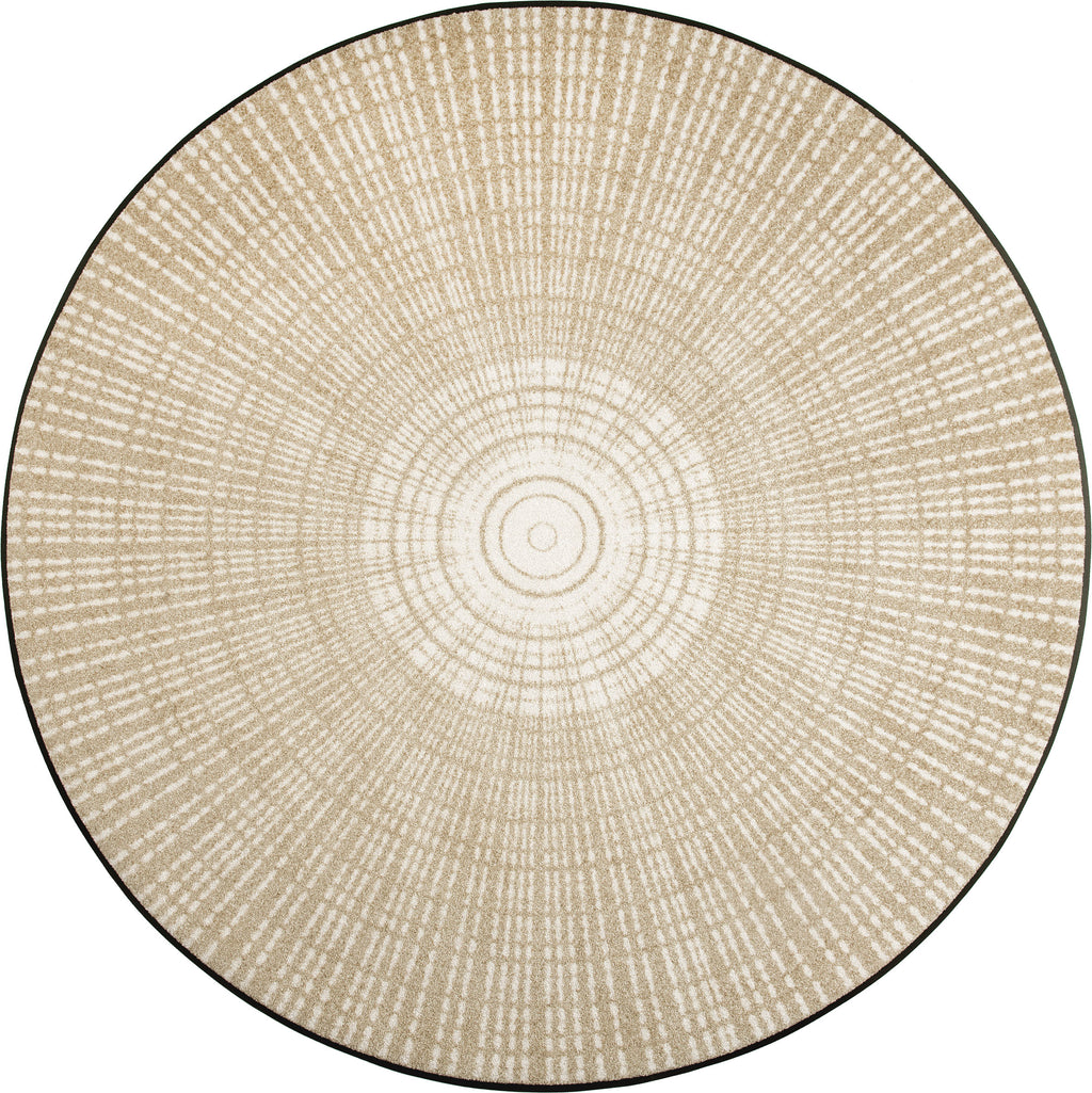 Cascara beige 145x145 cm