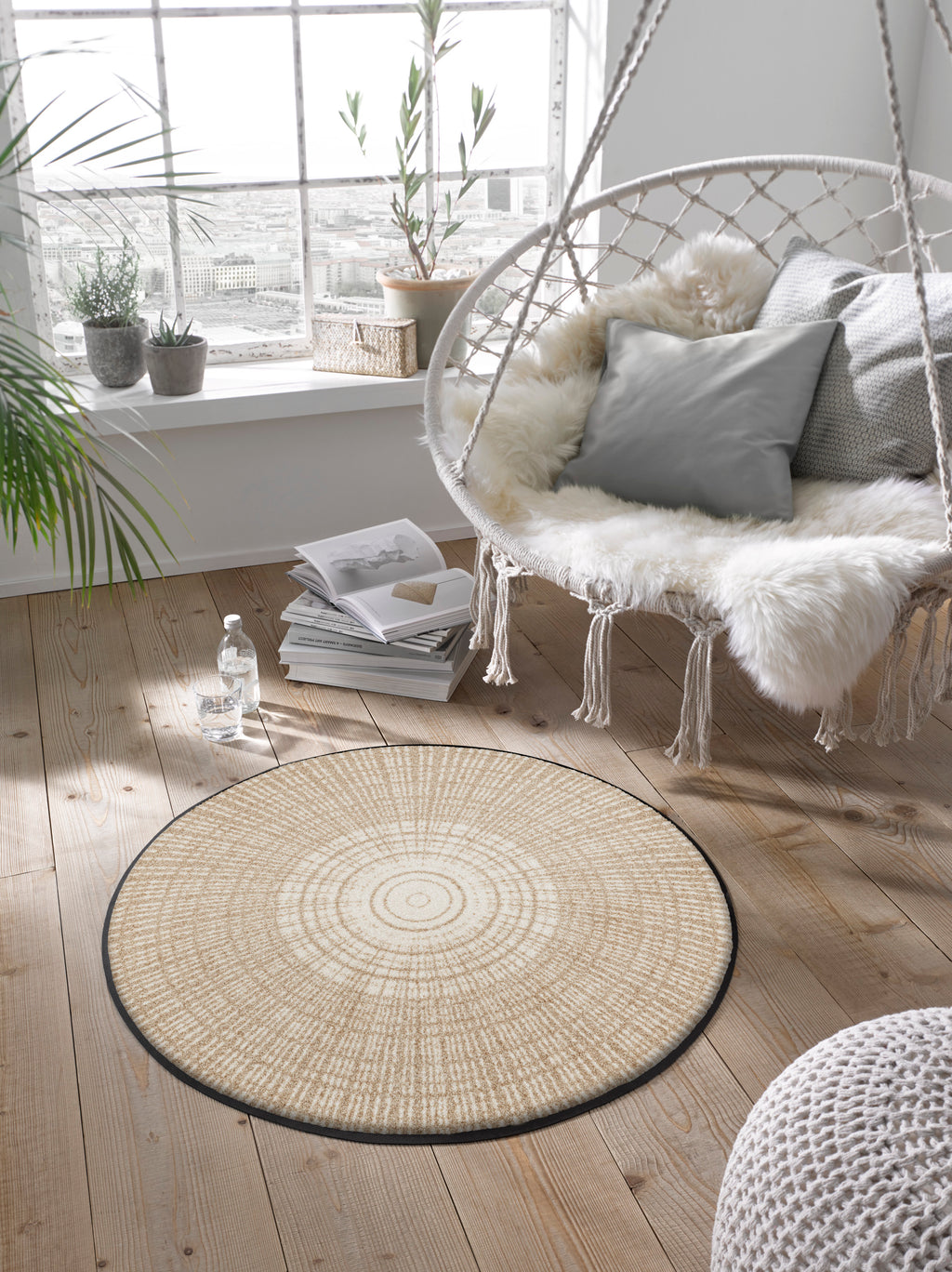 Cascara beige 85x85 cm