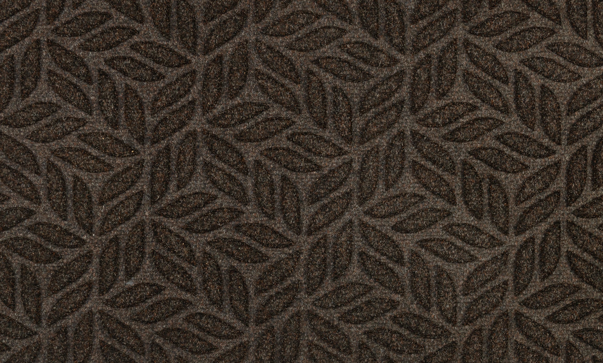 Leaves Dark Brown 45x75 cm