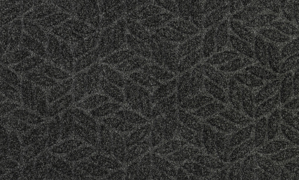 Leaves Dark Grey 45x75 cm