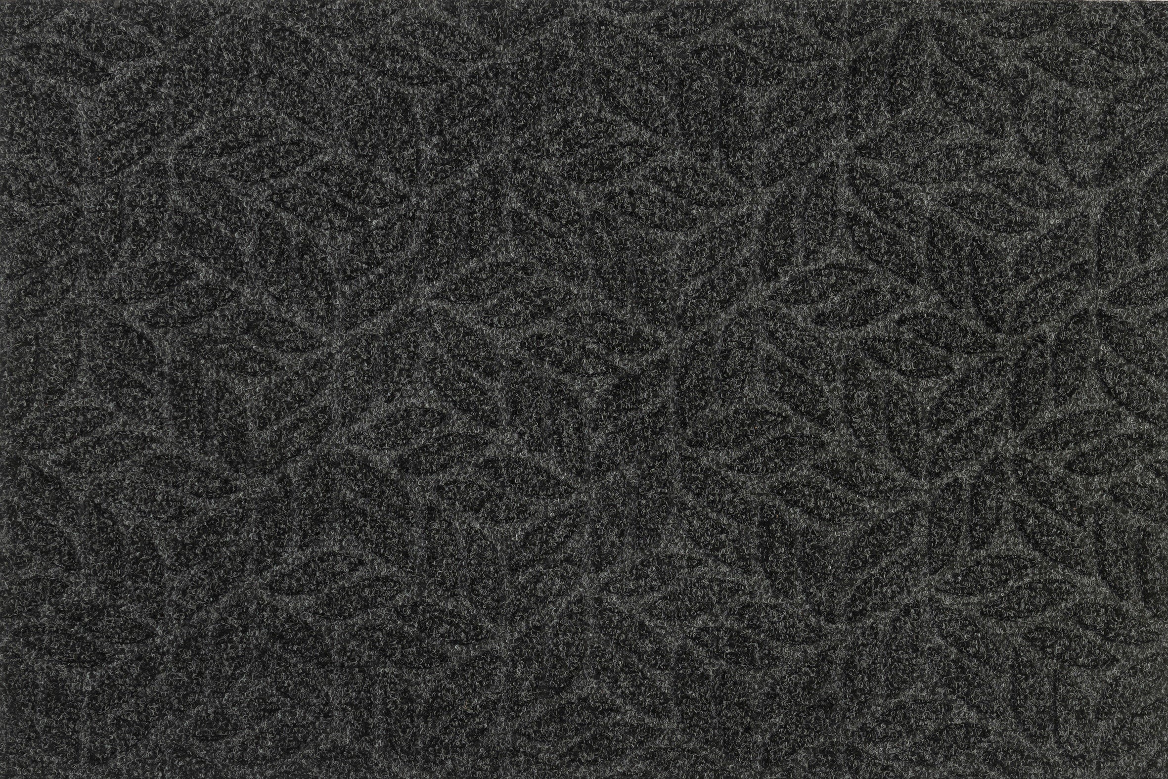 Leaves Dark Grey 60x90 cm