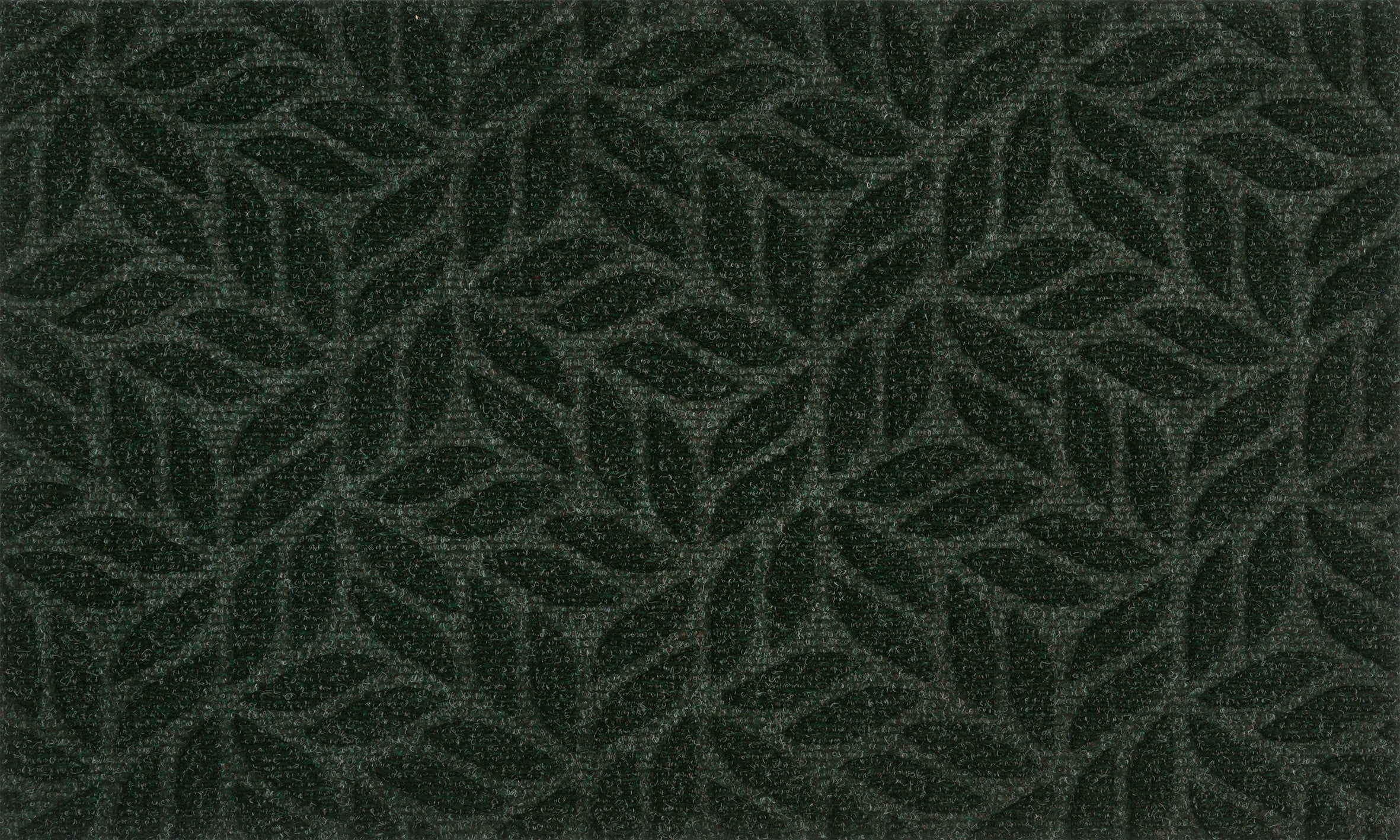 Leaves midnight green 45x75 cm