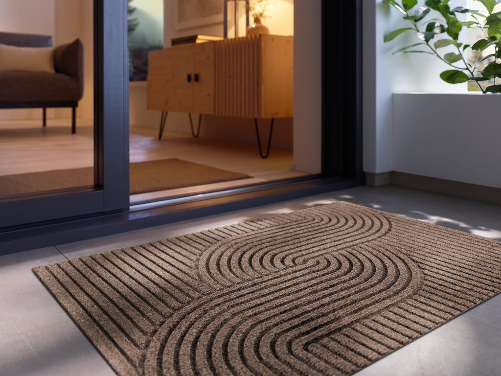 Loop taupe 60x90 cm