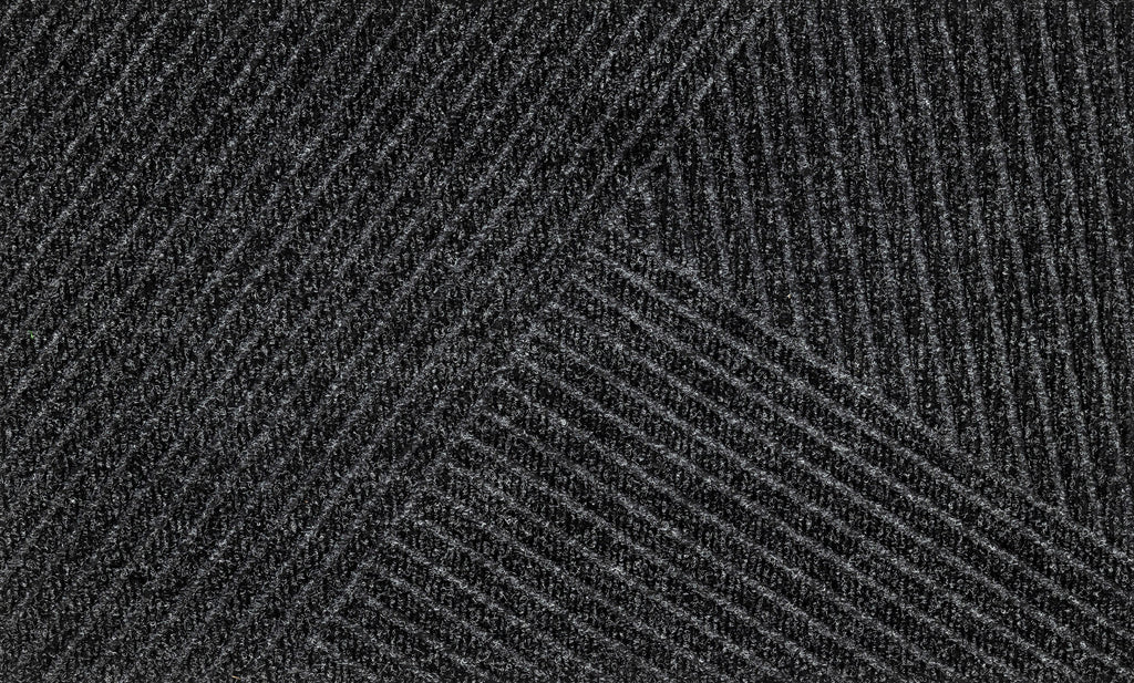 Stripes dark grey 45x75 cm