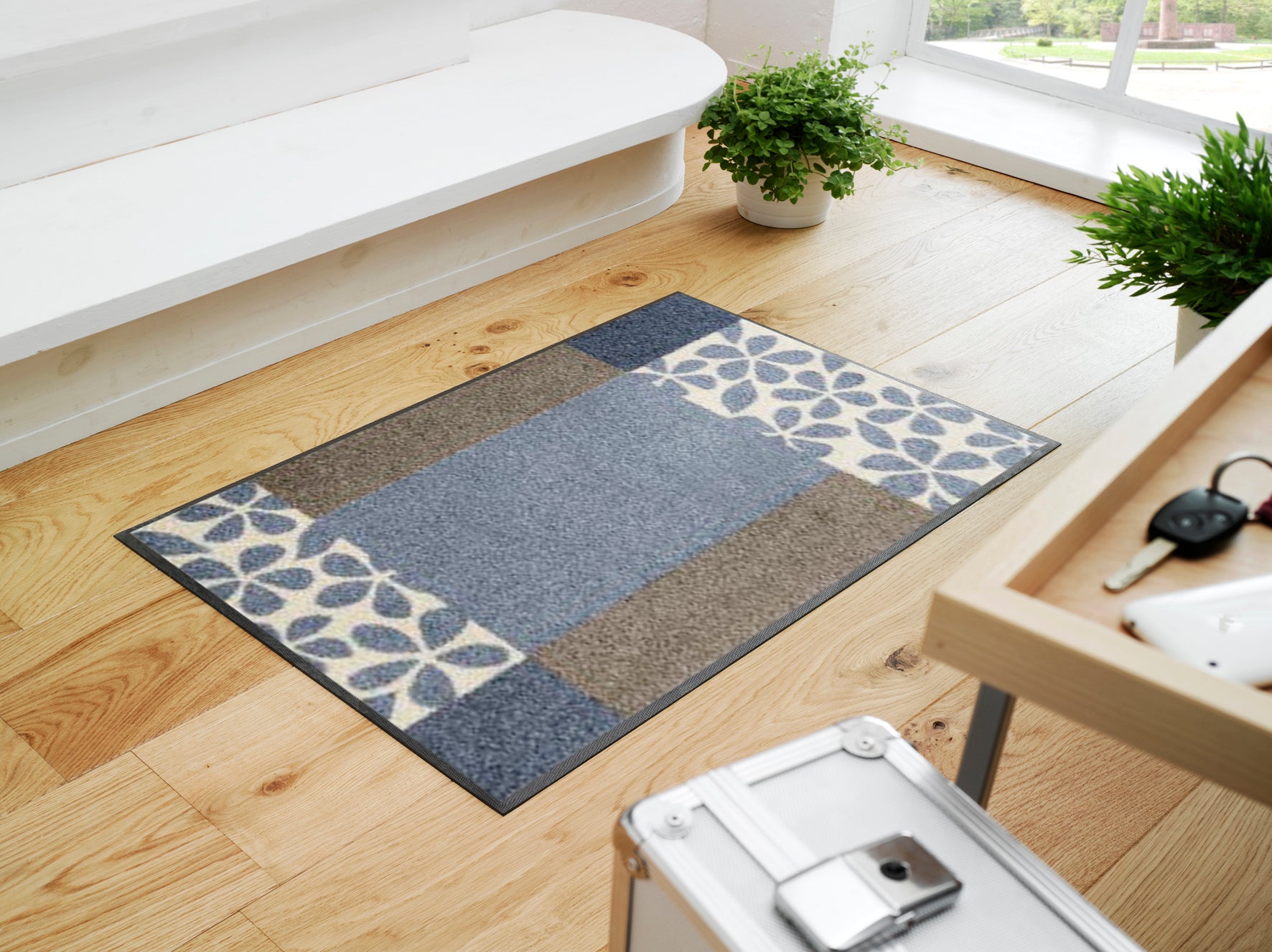 Florita grey 50x75 cm