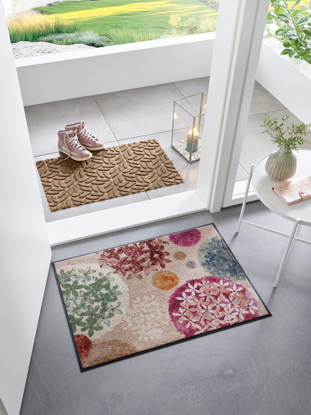 Leaves Taupe 45x75 cm