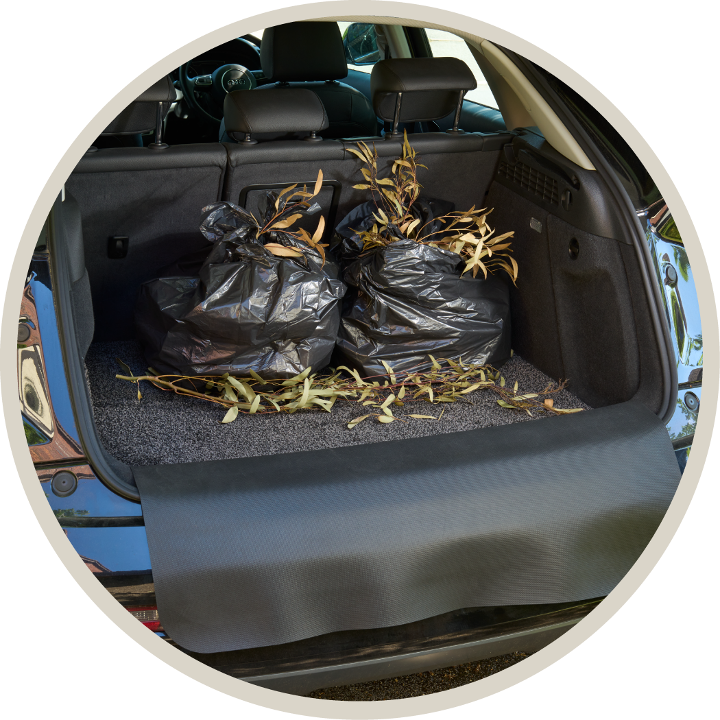 LogoMåtte, Reklamemåtte, Bagagerumsmåtte, Beskyttelse kofanger, hundemåtte, måtte til bil