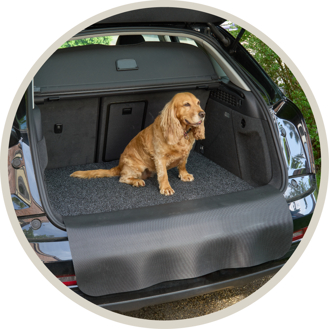 LogoMåtte, Reklamemåtte, Bagagerumsmåtte, Beskyttelse kofanger, hundemåtte, måtte til bil