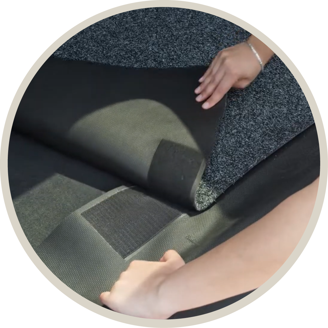 LogoMåtte, Reklamemåtte, Bagagerumsmåtte, Beskyttelse kofanger, hundemåtte, måtte til bil