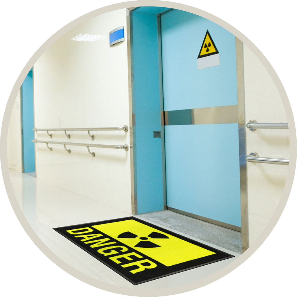 LogoMåtte, Reklamemåtte, Sikkerhedsmåtte, Måtte til arbejdsmiljø, Vejvisnings måtte