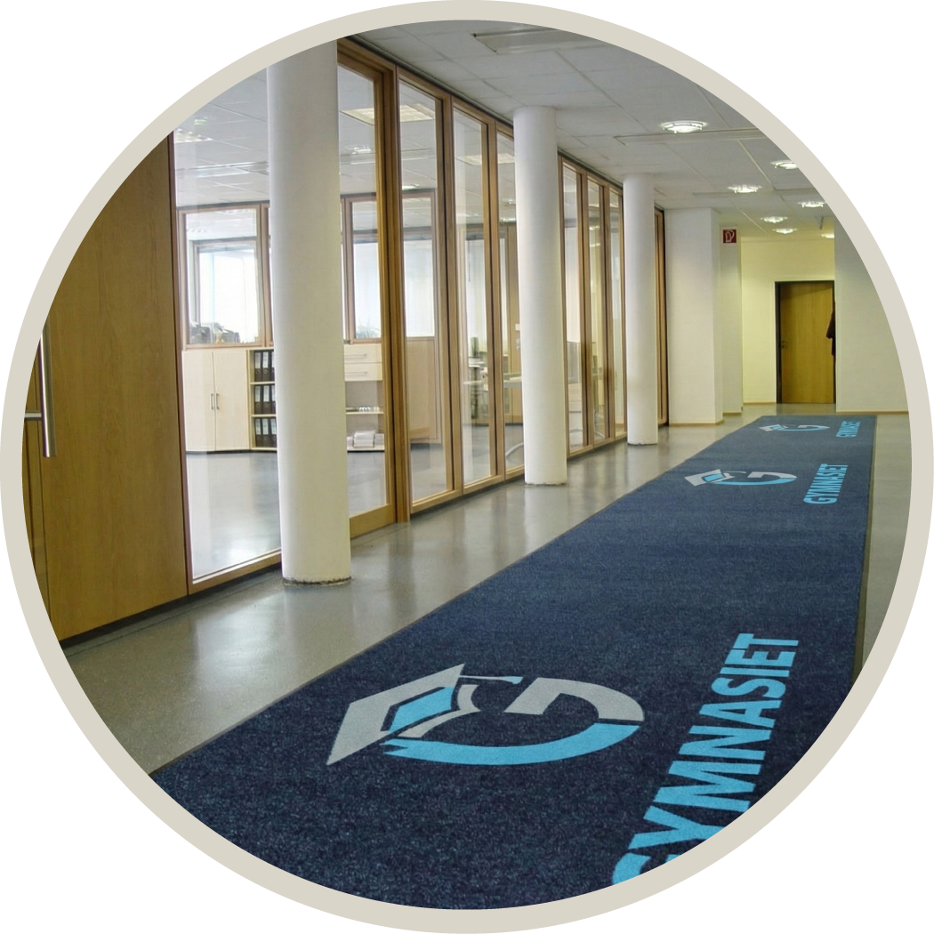 LogoMåtte, Reklamemåtte, Store Måtter, Løber Måtter, Horizon Måtte