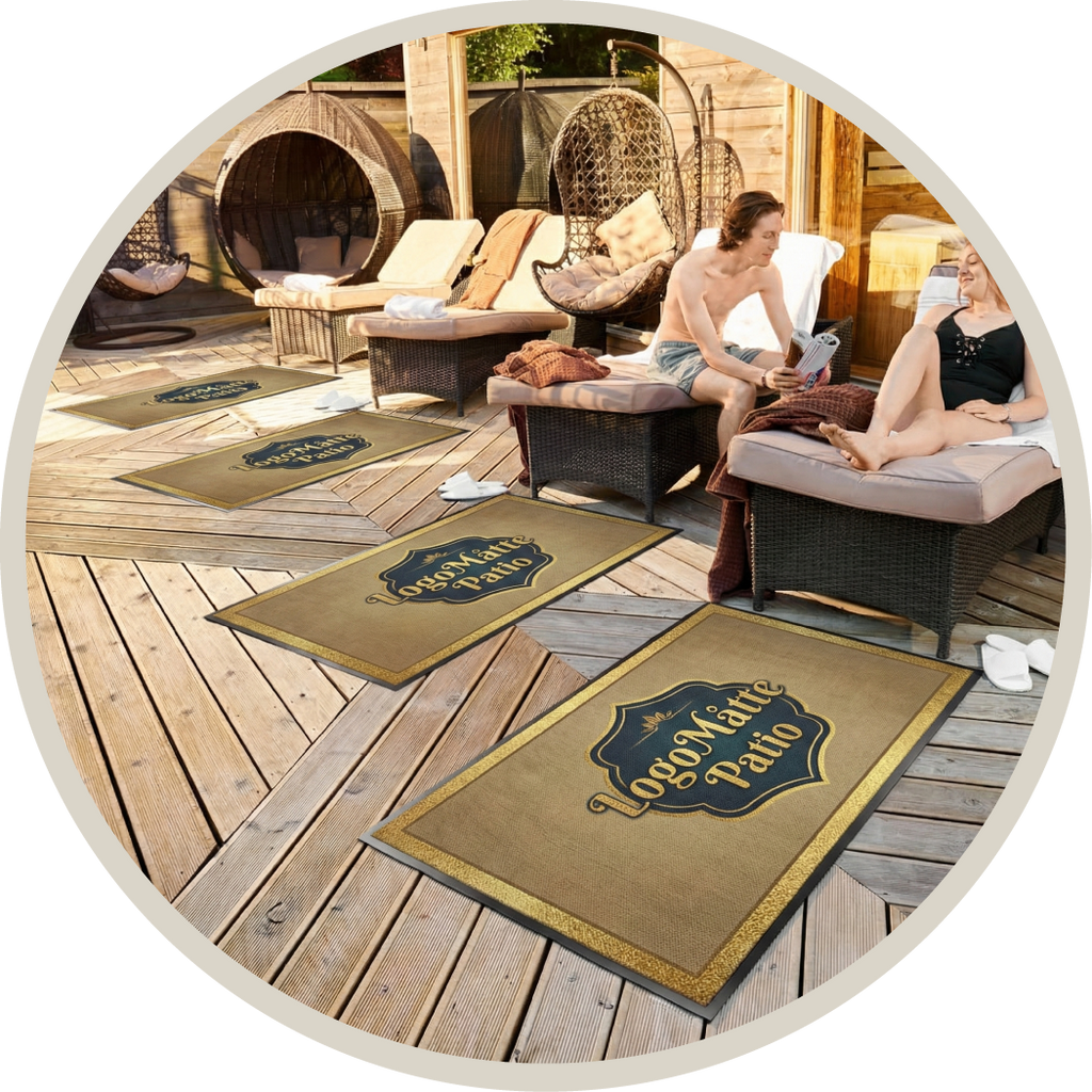 Logomåtte Patio