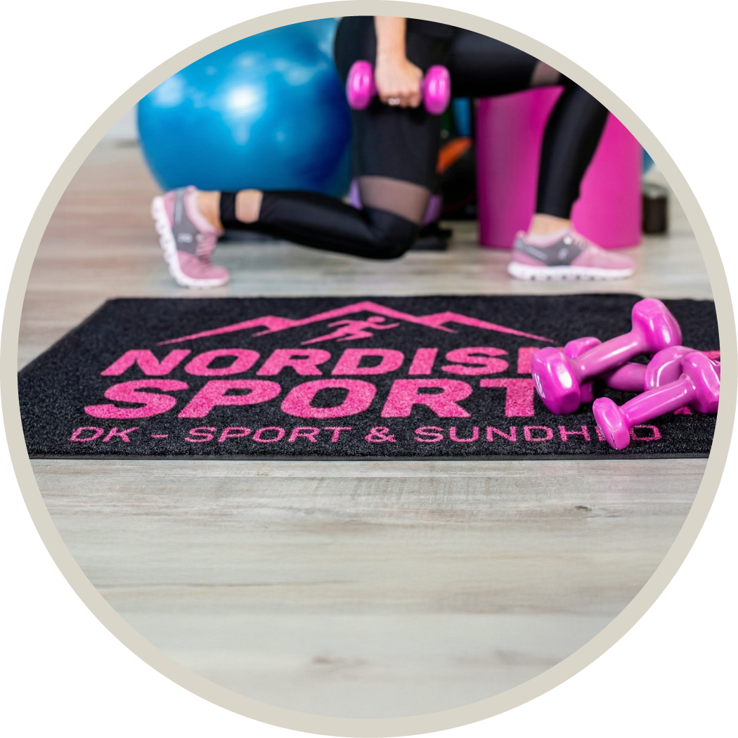 LogoMåtte, Reklamemåtte, Smudsmåtte med print, JetPrint