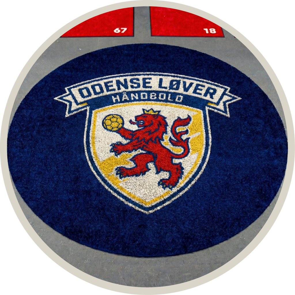 LogoMåtte, Reklamemåtte, Smudsmåtte med print, JetPrint