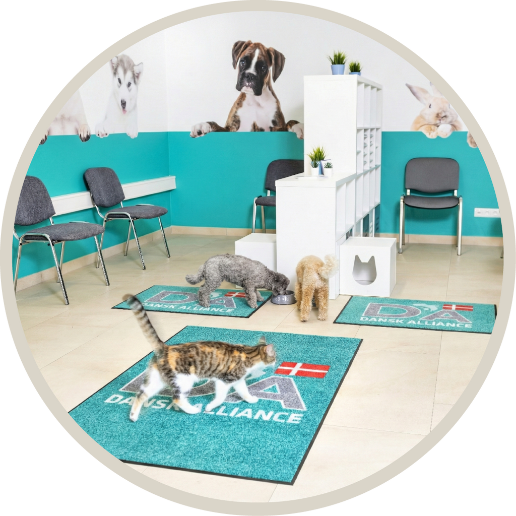 LogoMåtte, Reklamemåtte, Måtte med tryk, Smudsmåtte med print - logomåtte.dk - JetPrint Light