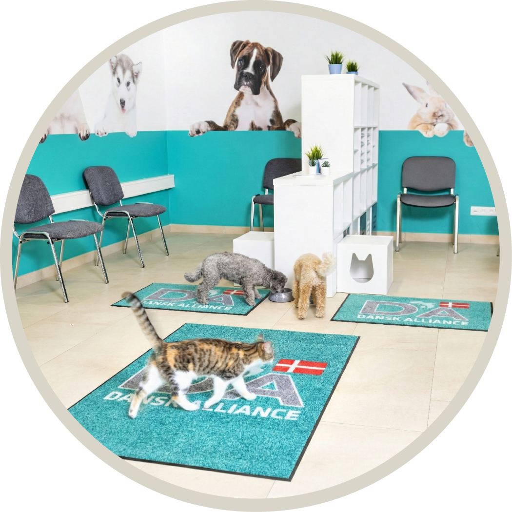 LogoMåtte, Reklamemåtte, Måtte med tryk, Smudsmåtte med print - logomåtte.dk - JetPrint Light