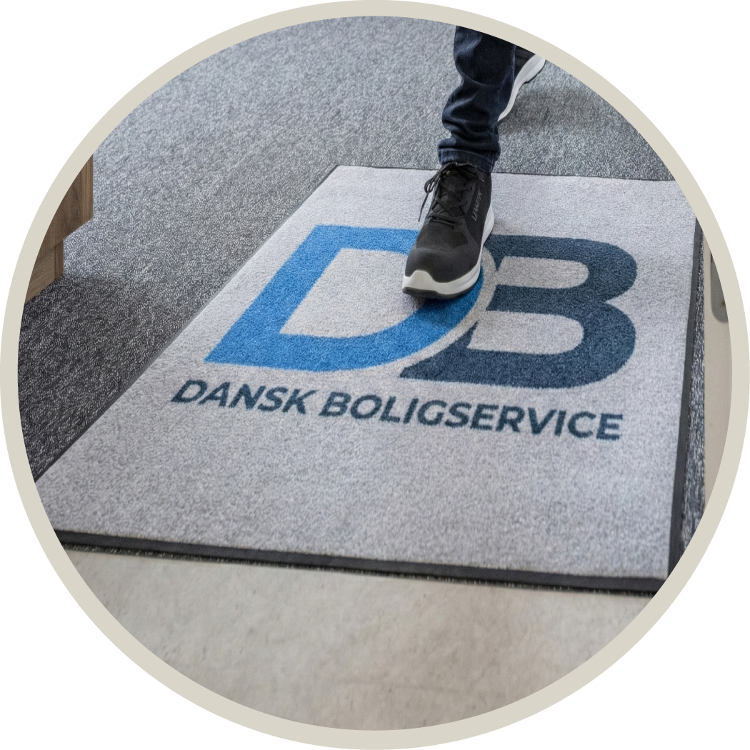 LogoMåtte, Reklamemåtte, Måtte med tryk, Smudsmåtte med print - logomåtte.dk - JetPrint Light