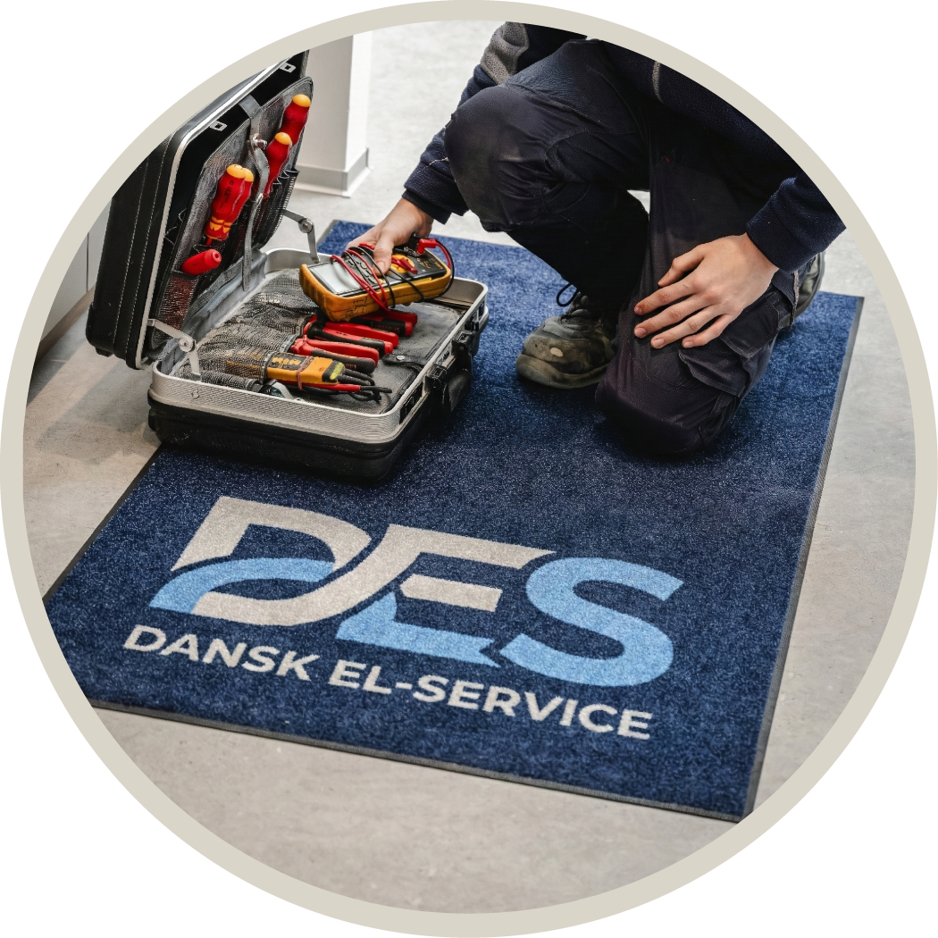 LogoMåtte, Reklamemåtte, Måtte med tryk, Smudsmåtte med print - logomåtte.dk - JetPrint Light