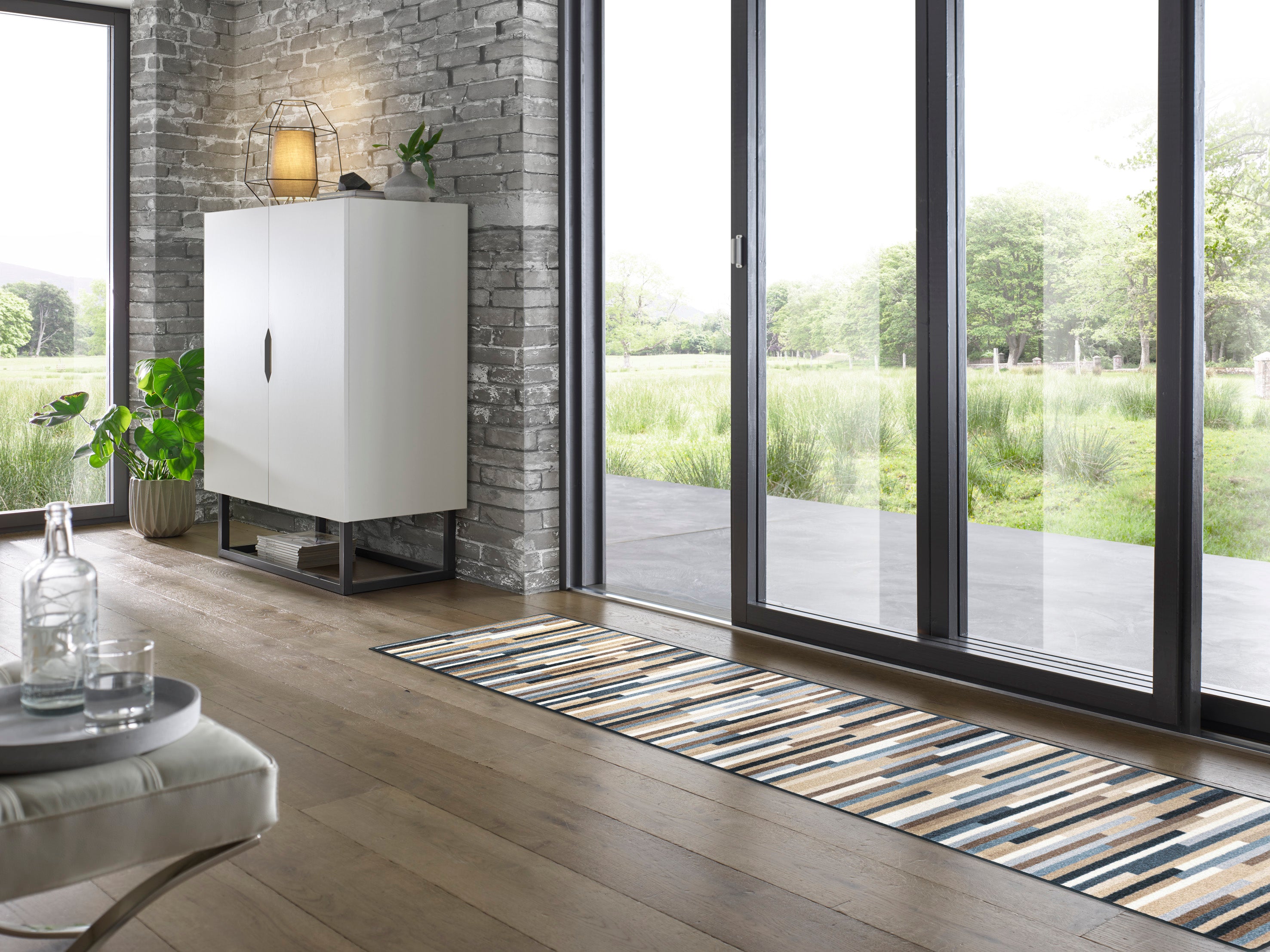 Mikado Stripes nature 60x240 cm