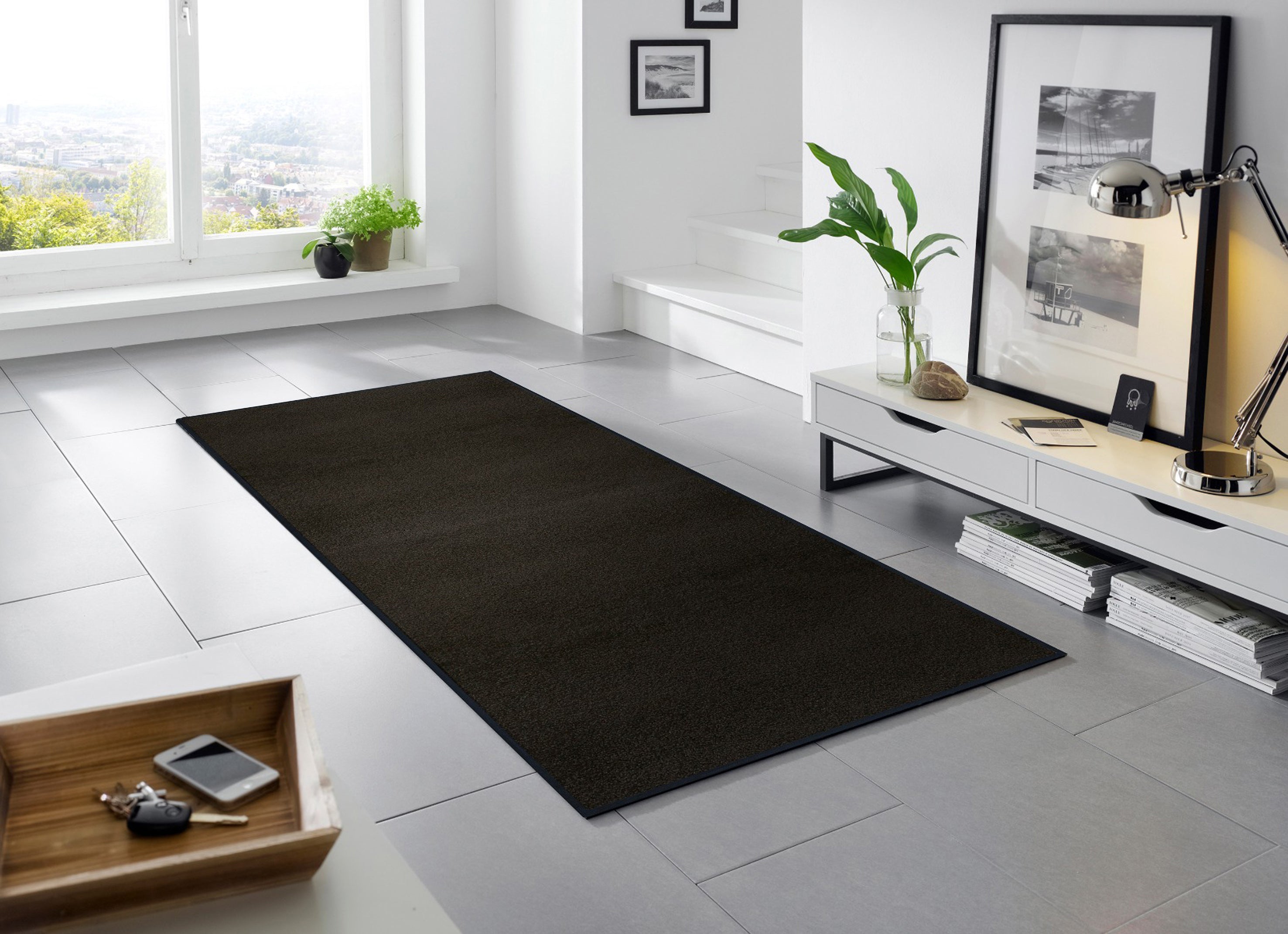 Raven Black 75x190 cm