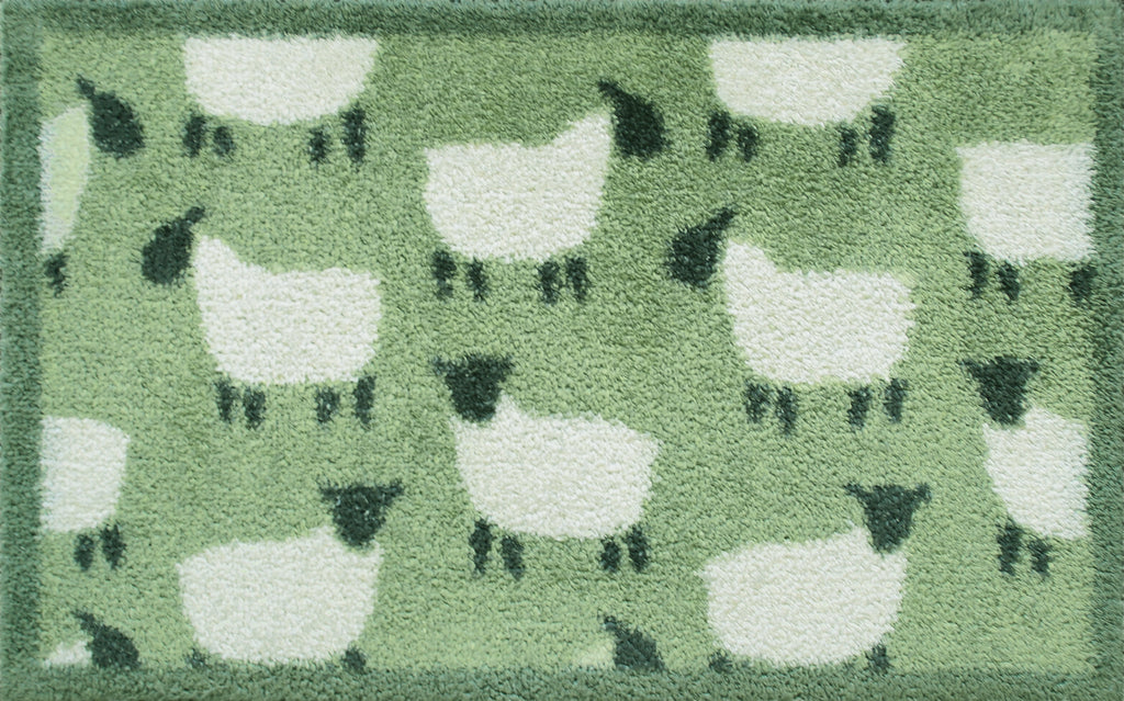 Flock Green 40x60 cm