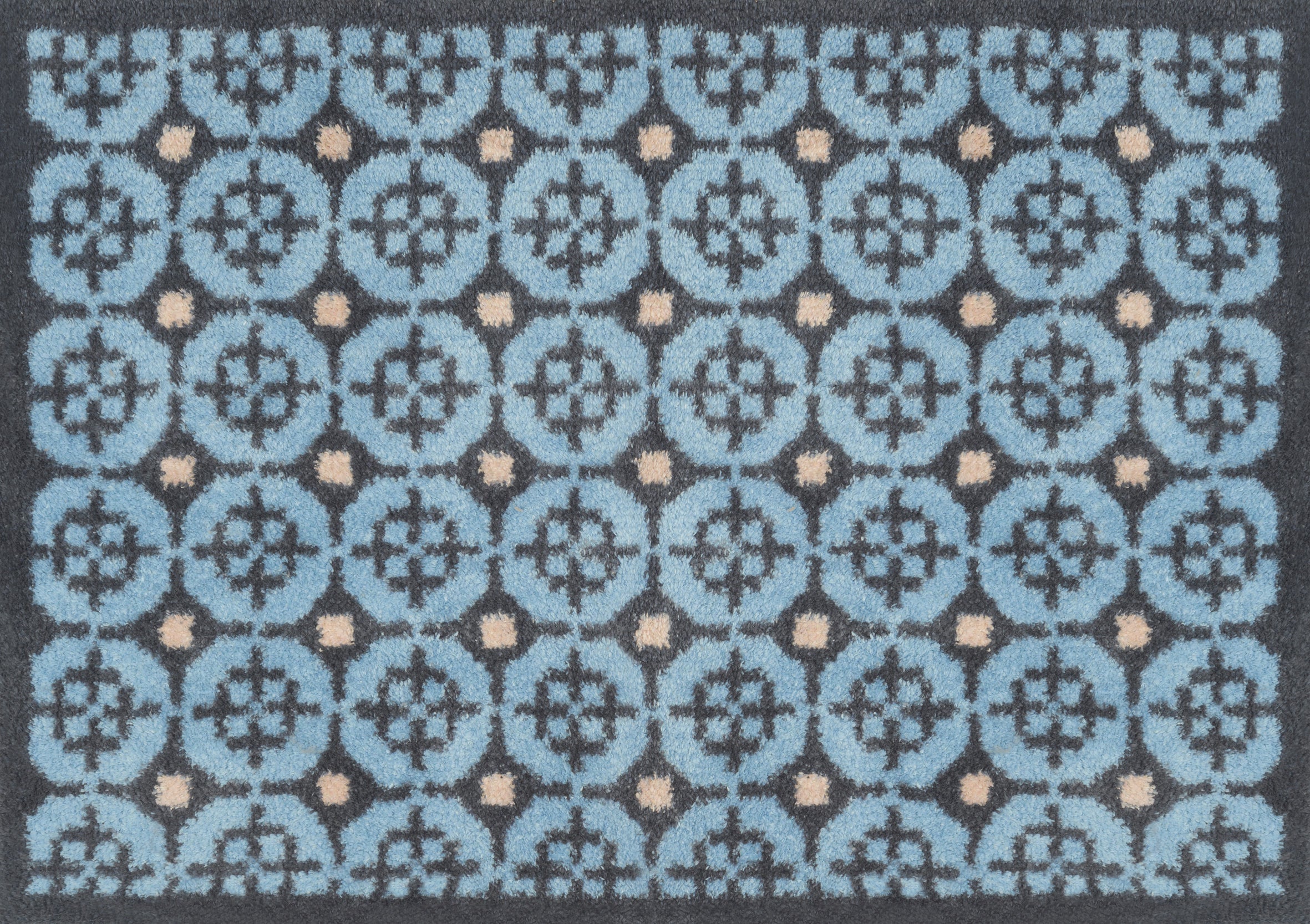 Parterre Blue 60x85 cm