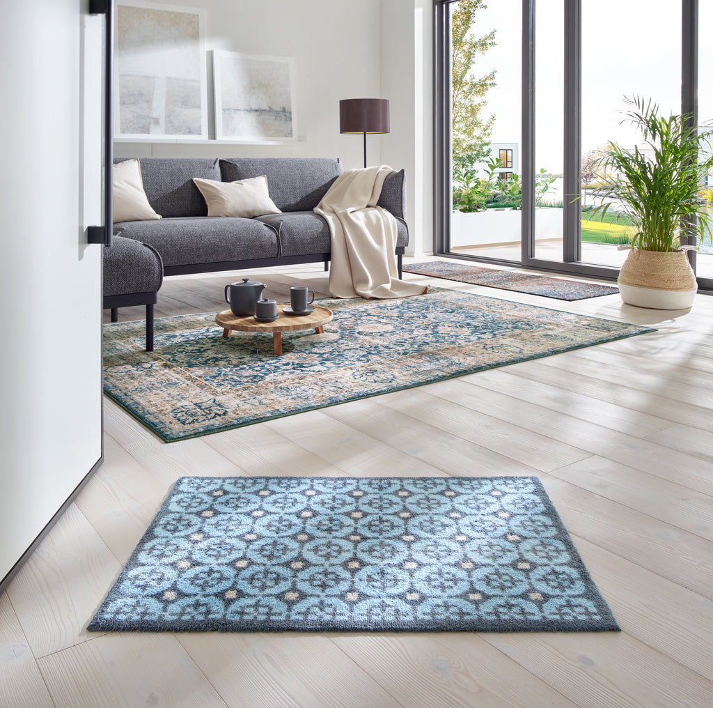 Parterre Blue 60x85 cm
