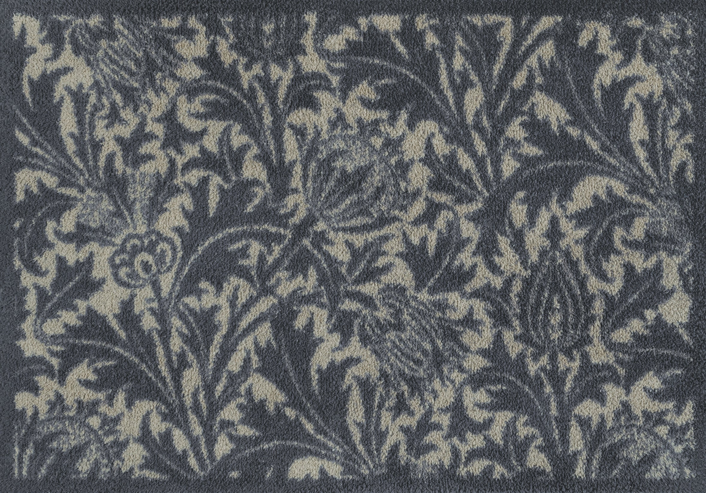 Thistle Blue & Gold 60x85 cm