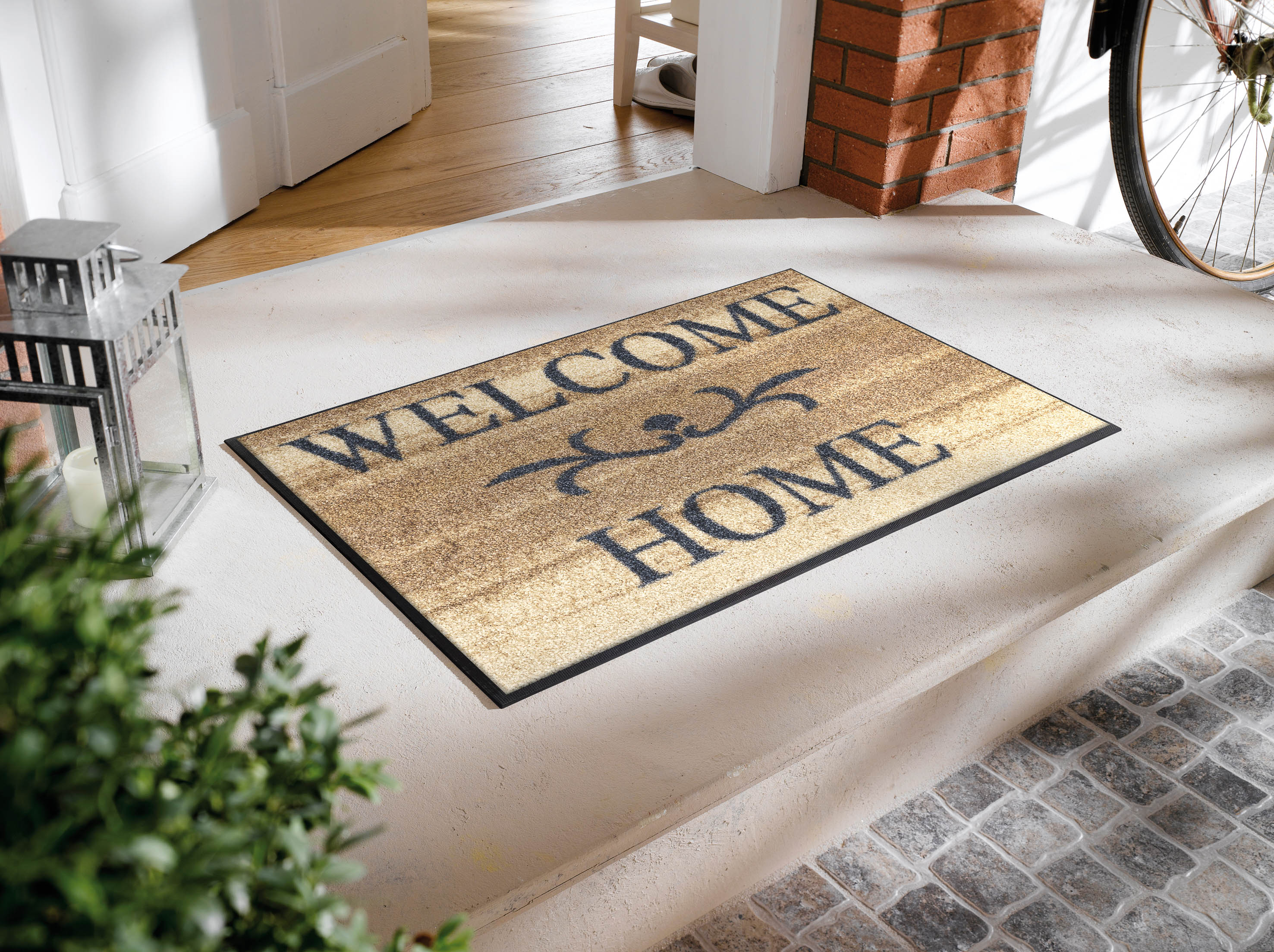 Welcome Home beige 50x75 cm